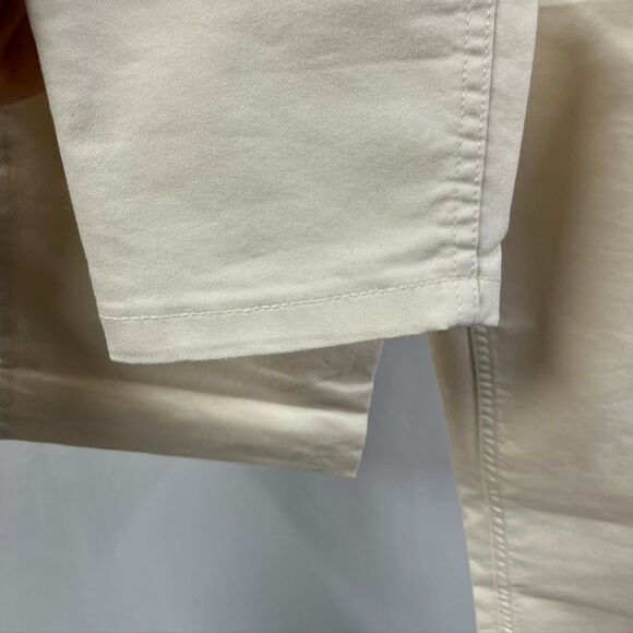 Toad & Co. Sequoia Skinny Pant Ivory Womens 6 Organic Cotton Spring Preppy - Picture 3 of 15